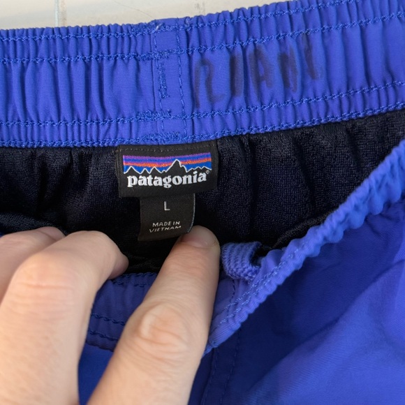 Patagonia Boy’s Blue Swimsuit Trunks Size L - Picture 4 of 7